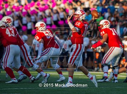 Thumbnail 1 in Katy Tigers @ Seven Lakes Spartans photogallery.