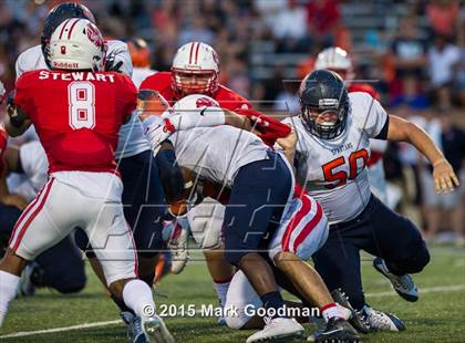 Thumbnail 2 in Katy Tigers @ Seven Lakes Spartans photogallery.