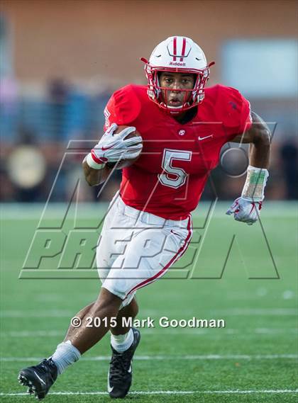 Thumbnail 2 in Katy Tigers @ Seven Lakes Spartans photogallery.