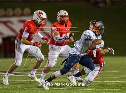 Thumbnail 3 in Katy Tigers @ Seven Lakes Spartans photogallery.