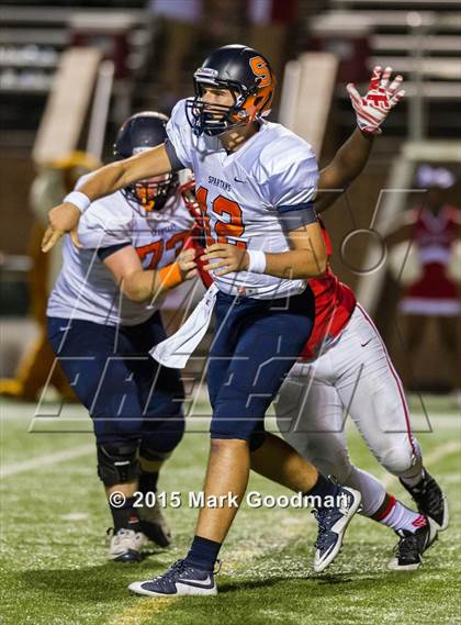 Thumbnail 2 in Katy Tigers @ Seven Lakes Spartans photogallery.