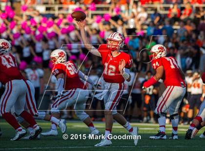 Thumbnail 2 in Katy Tigers @ Seven Lakes Spartans photogallery.