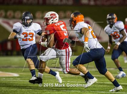 Thumbnail 3 in Katy Tigers @ Seven Lakes Spartans photogallery.