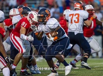 Thumbnail 1 in Katy Tigers @ Seven Lakes Spartans photogallery.