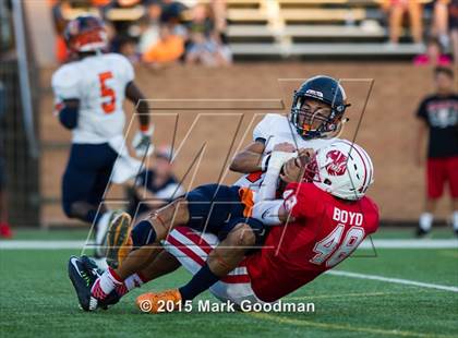 Thumbnail 2 in Katy Tigers @ Seven Lakes Spartans photogallery.