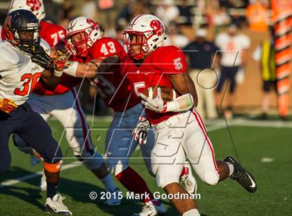 Thumbnail 2 in Katy Tigers @ Seven Lakes Spartans photogallery.