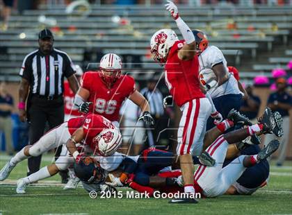 Thumbnail 3 in Katy Tigers @ Seven Lakes Spartans photogallery.