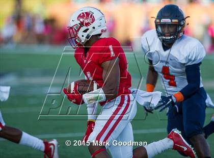 Thumbnail 1 in Katy Tigers @ Seven Lakes Spartans photogallery.