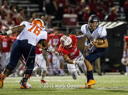 Thumbnail 3 in Katy Tigers @ Seven Lakes Spartans photogallery.