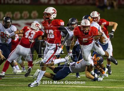 Thumbnail 3 in Katy Tigers @ Seven Lakes Spartans photogallery.