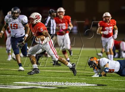 Thumbnail 2 in Katy Tigers @ Seven Lakes Spartans photogallery.