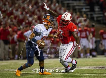 Thumbnail 1 in Katy Tigers @ Seven Lakes Spartans photogallery.