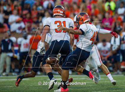 Thumbnail 1 in Katy Tigers @ Seven Lakes Spartans photogallery.