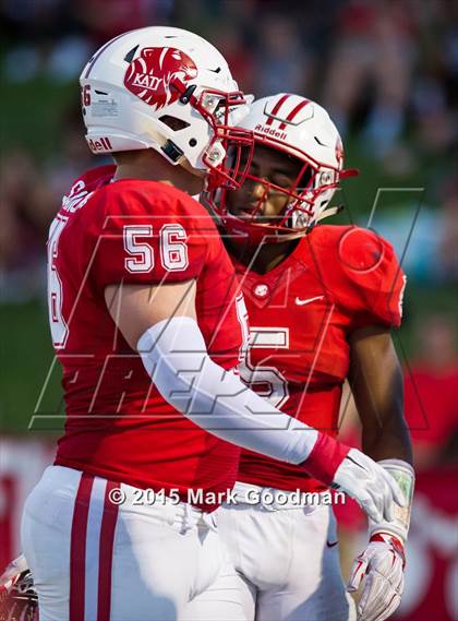Thumbnail 1 in Katy Tigers @ Seven Lakes Spartans photogallery.