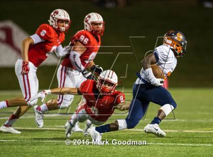 Thumbnail 1 in Katy Tigers @ Seven Lakes Spartans photogallery.