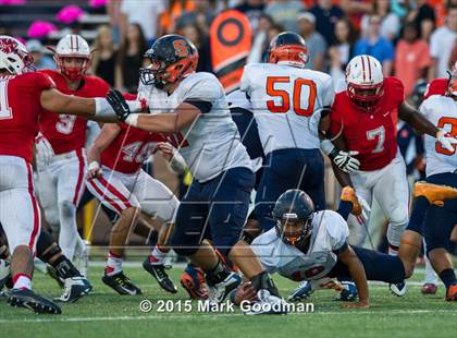 Thumbnail 2 in Katy Tigers @ Seven Lakes Spartans photogallery.