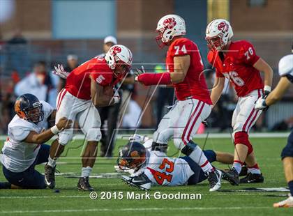 Thumbnail 2 in Katy Tigers @ Seven Lakes Spartans photogallery.