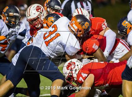 Thumbnail 3 in Katy Tigers @ Seven Lakes Spartans photogallery.