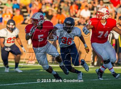 Thumbnail 1 in Katy Tigers @ Seven Lakes Spartans photogallery.