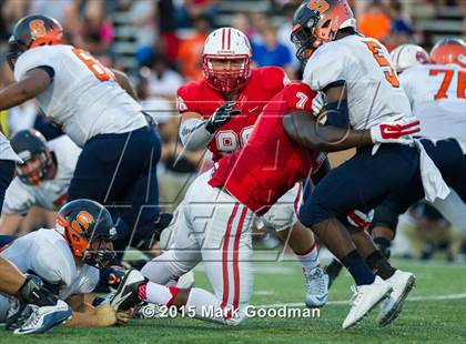 Thumbnail 3 in Katy Tigers @ Seven Lakes Spartans photogallery.