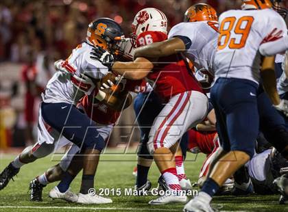 Thumbnail 2 in Katy Tigers @ Seven Lakes Spartans photogallery.