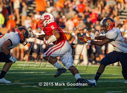 Thumbnail 2 in Katy Tigers @ Seven Lakes Spartans photogallery.