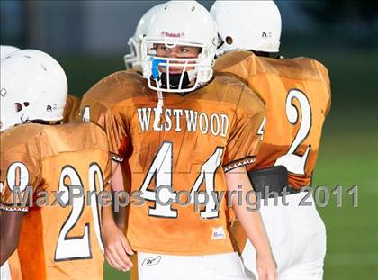 Thumbnail 2 in Lee Freshmen A @ Round Rock Westwood Freshmen White photogallery.