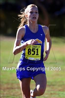 Thumbnail 1 in CIF Cross Country Championships (D5 Girls) photogallery.