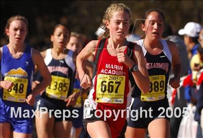 Thumbnail 3 in CIF Cross Country Championships (D5 Girls) photogallery.