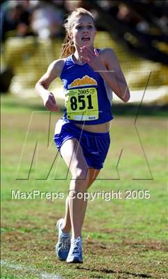 Thumbnail 2 in CIF Cross Country Championships (D5 Girls) photogallery.