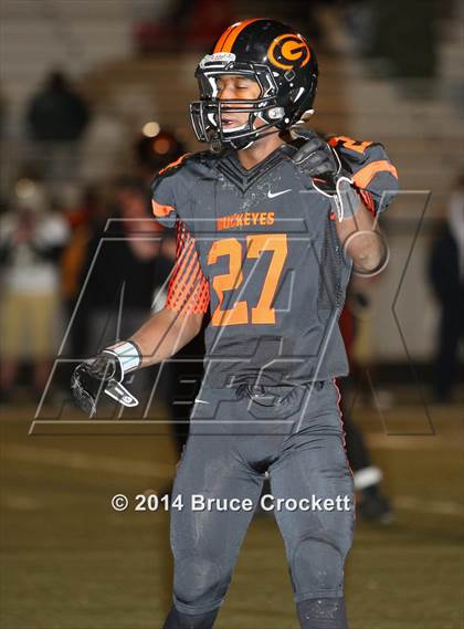Thumbnail 2 in Gilmer vs. Pleasant Grove (UIL 4A Bi-District Playoff) photogallery.