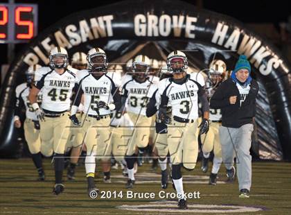Thumbnail 2 in Gilmer vs. Pleasant Grove (UIL 4A Bi-District Playoff) photogallery.
