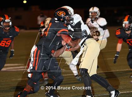 Thumbnail 3 in Gilmer vs. Pleasant Grove (UIL 4A Bi-District Playoff) photogallery.