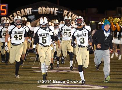 Thumbnail 3 in Gilmer vs. Pleasant Grove (UIL 4A Bi-District Playoff) photogallery.