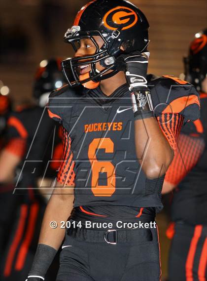 Thumbnail 3 in Gilmer vs. Pleasant Grove (UIL 4A Bi-District Playoff) photogallery.