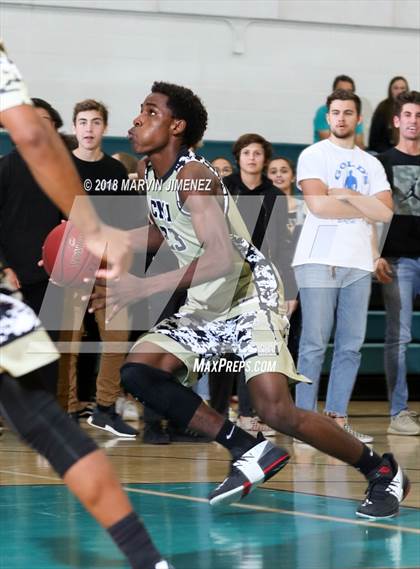 Thumbnail 3 in Malibu vs. California Military Institute (CIF 5AAA 2nd Round Playoff) photogallery.