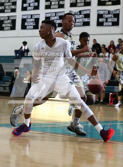 Thumbnail 2 in Malibu vs. California Military Institute (CIF 5AAA 2nd Round Playoff) photogallery.