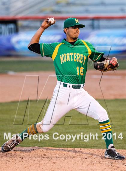 Thumbnail 1 in Monterey vs. St. Francis CC (CIF CCS D2 Semifinals) photogallery.