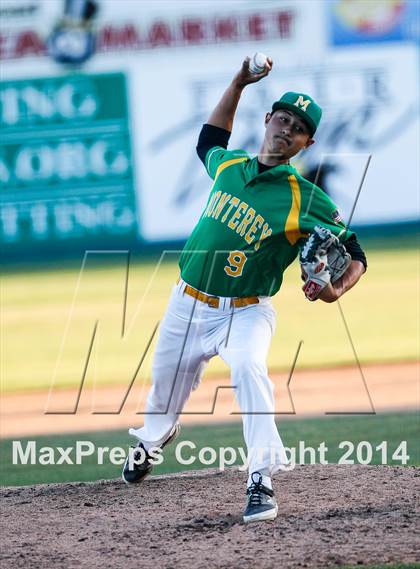 Thumbnail 1 in Monterey vs. St. Francis CC (CIF CCS D2 Semifinals) photogallery.