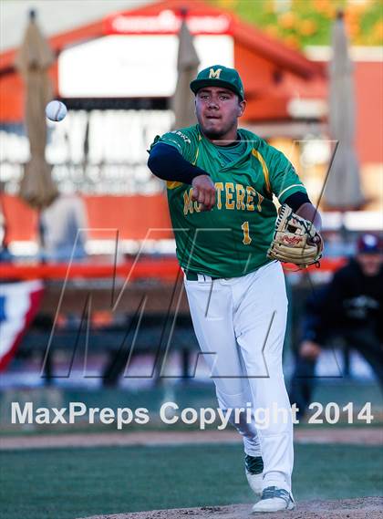 Thumbnail 3 in Monterey vs. St. Francis CC (CIF CCS D2 Semifinals) photogallery.