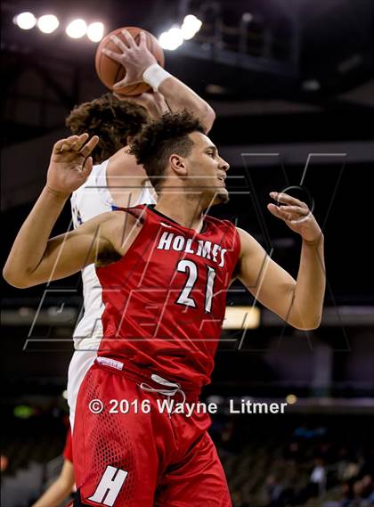 Thumbnail 1 in Holmes vs Newport Central Catholic photogallery.
