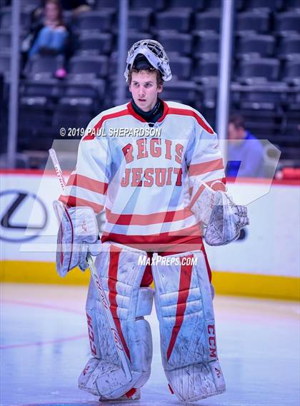 Thumbnail 2 in Regis Jesuit vs. Chaparral (CHSSA 5A Semifinal) photogallery.