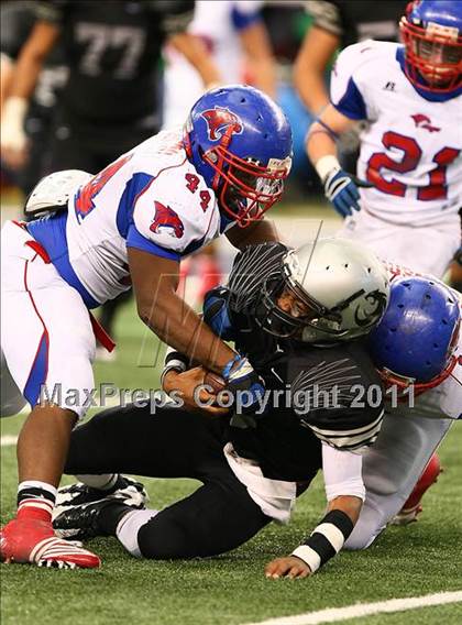 Thumbnail 3 in Cooper vs. Guyer (5A Region 1 Division 2 Semifinals) photogallery.