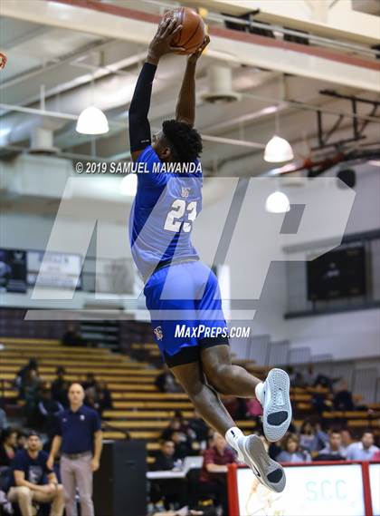 Thumbnail 3 in Bishop Gorman vs. San Gabriel Academy (SoCal Vegas Showdown) photogallery.