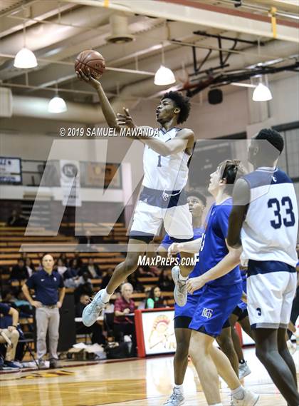 Thumbnail 2 in Bishop Gorman vs. San Gabriel Academy (SoCal Vegas Showdown) photogallery.