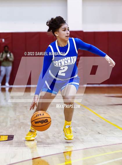 Thumbnail 2 in Westchester vs Crenshaw (CIF LACS Open Division Semifinal) photogallery.