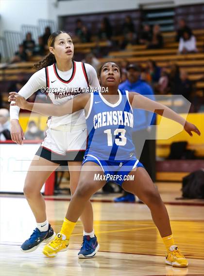 Thumbnail 1 in Westchester vs Crenshaw (CIF LACS Open Division Semifinal) photogallery.