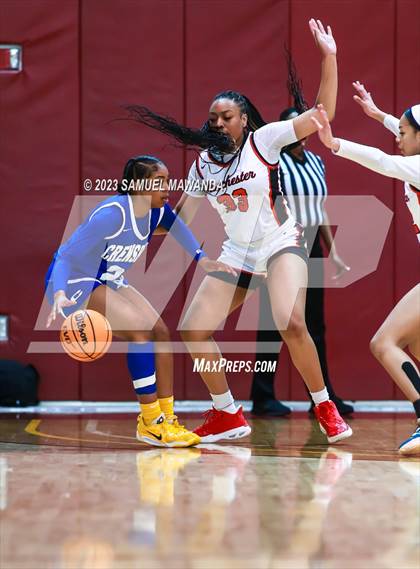 Thumbnail 2 in Westchester vs Crenshaw (CIF LACS Open Division Semifinal) photogallery.