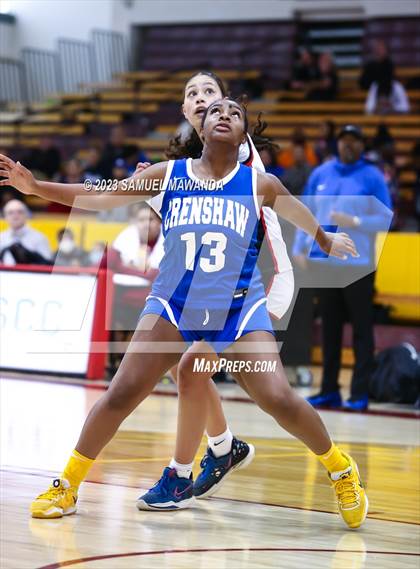 Thumbnail 2 in Westchester vs Crenshaw (CIF LACS Open Division Semifinal) photogallery.