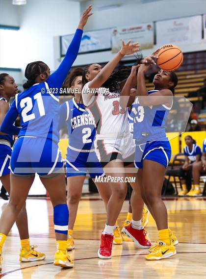 Thumbnail 3 in Westchester vs Crenshaw (CIF LACS Open Division Semifinal) photogallery.